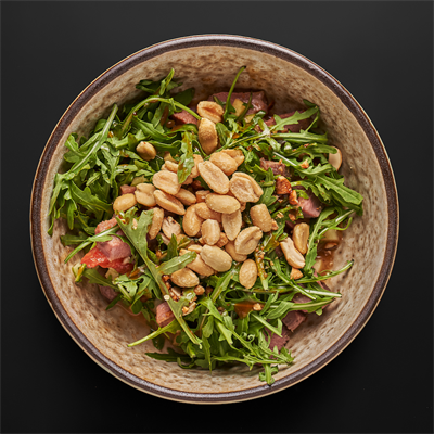 Салат с копченой уткой и рукколой / Salad with smoked duck breast and simply rocket 1679 - фото 4584