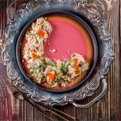 Птитим с лосем/  PETITE WITH SALMON 1807 - фото 4694