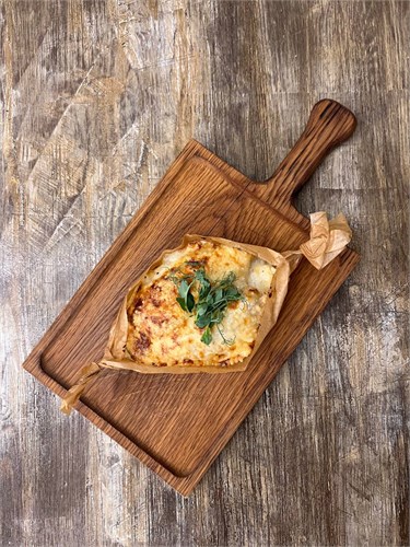 Запечённая тилапия с соусом бешамель и сыром пармезан 1822