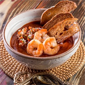 ГАСПАЧО С КРЕВЕТКАМИ / GAZPACHO WITH SHRIMP 1805