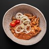 Бефстроганов с картофелем / Beef Stroganoff with mini potatoes 1701 - фото 4559