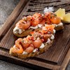 Брускетта со слабосоленым лососем/ Bruschetta with salted salmon 1674 - фото 4655